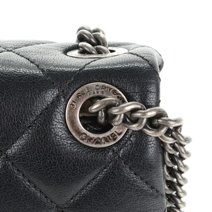 Chanel Goatskin Quilted Flap Black 8 of 8