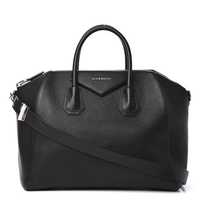 Givenchy Sugar Goatskin Medium Antigona Black 1 of 12
