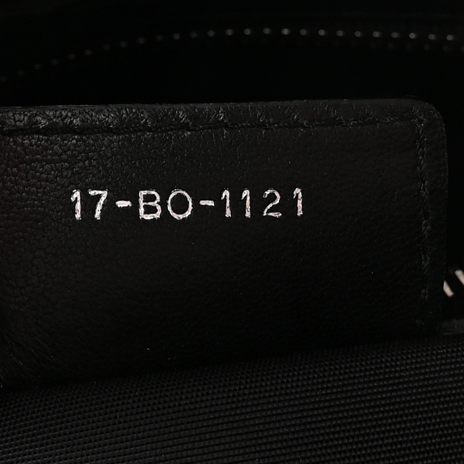 Christian Dior Lambskin Cannage Granville Polochon Black 7 of 10