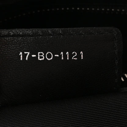 Christian Dior Lambskin Cannage Granville Polochon Black 7 of 10