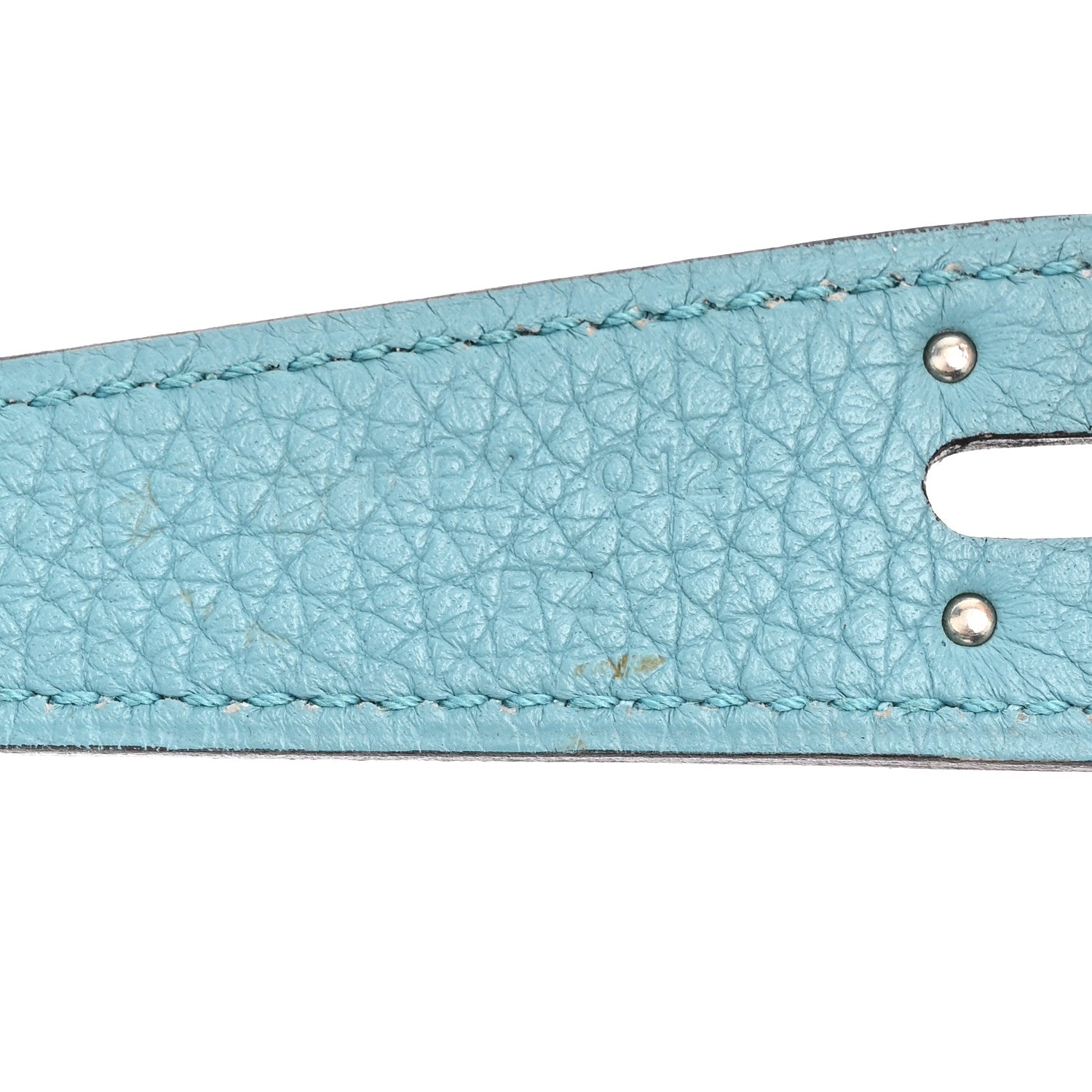 Hermes Taurillon Clemence Lindy 34 Bleu Atoll 7 of 10