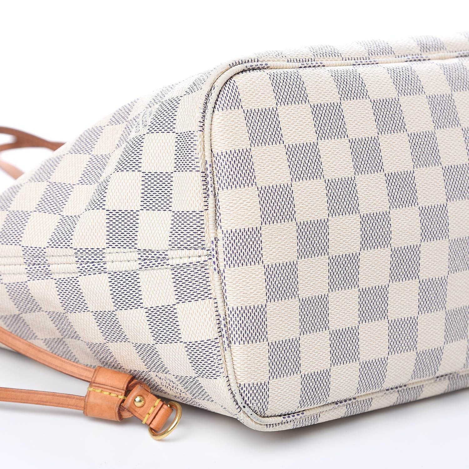 Louis Vuitton Damier Azur Neo Neverfull MM Rose Ballerine 8 of 21