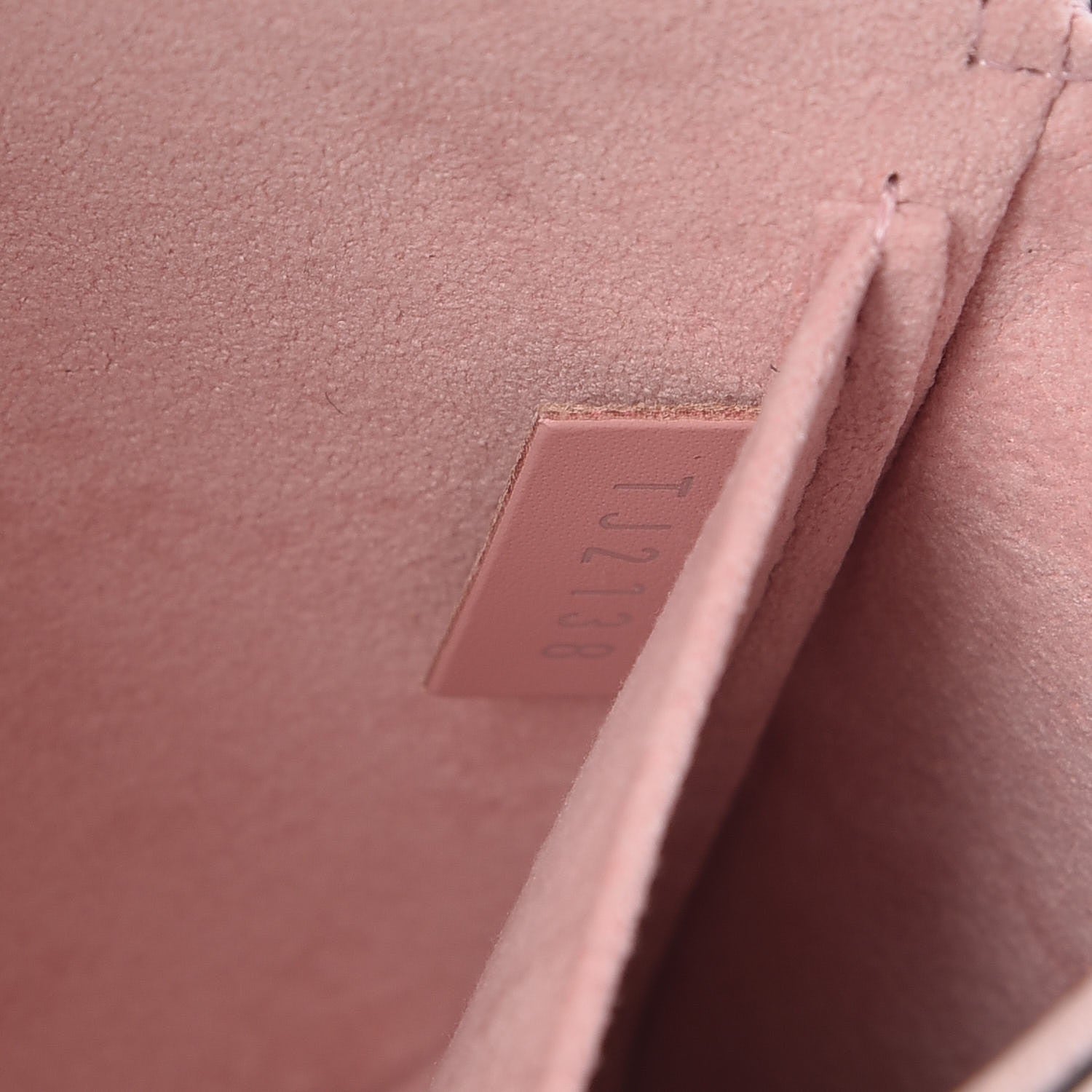 Louis Vuitton Epi Pochette Felicie Rose Ballerine 7 of 8