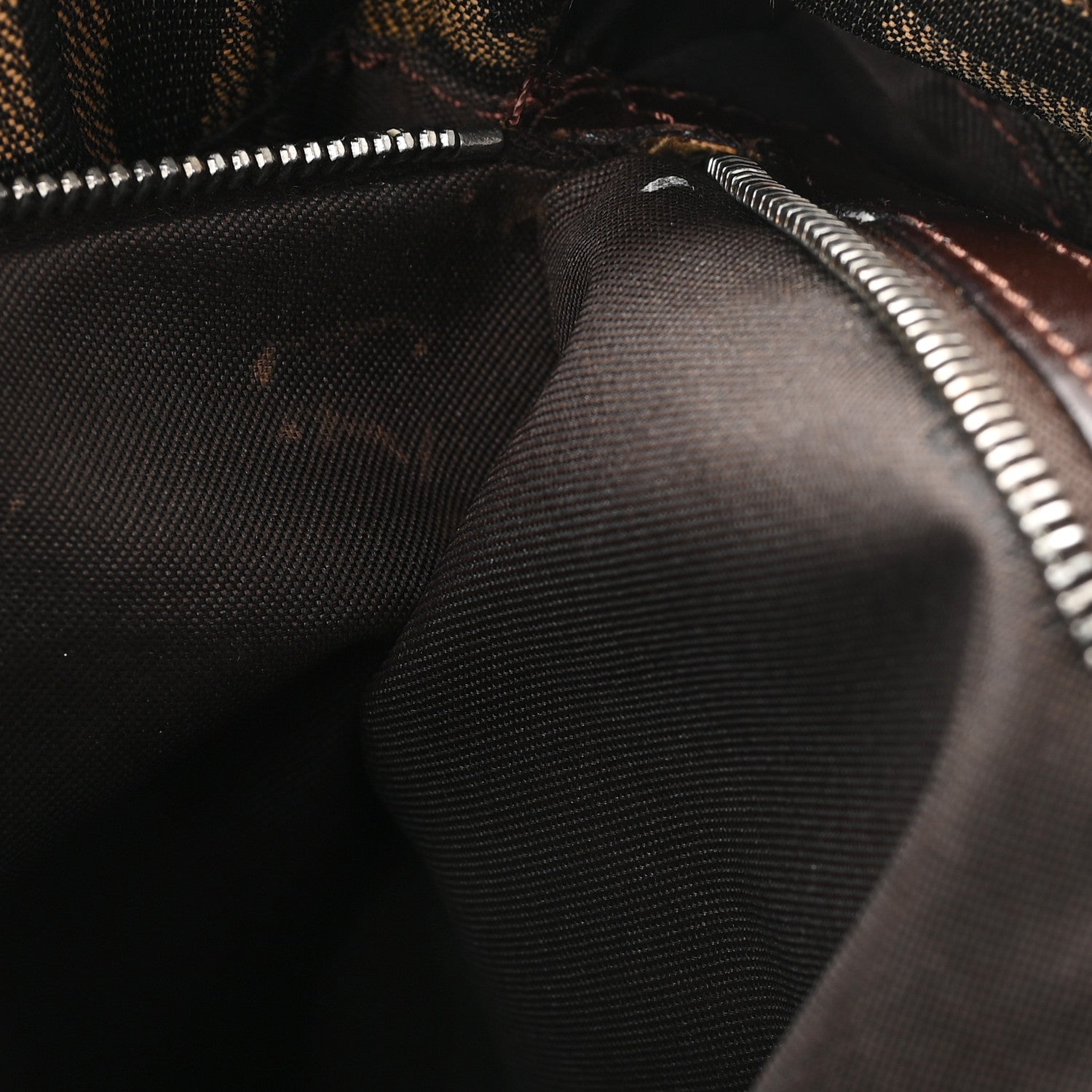 Fendi Zucca Small Holdall Tote Tobacco 11 of 12