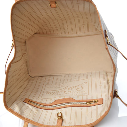 Louis Vuitton Damier Azur Neverfull MM 29 of 36