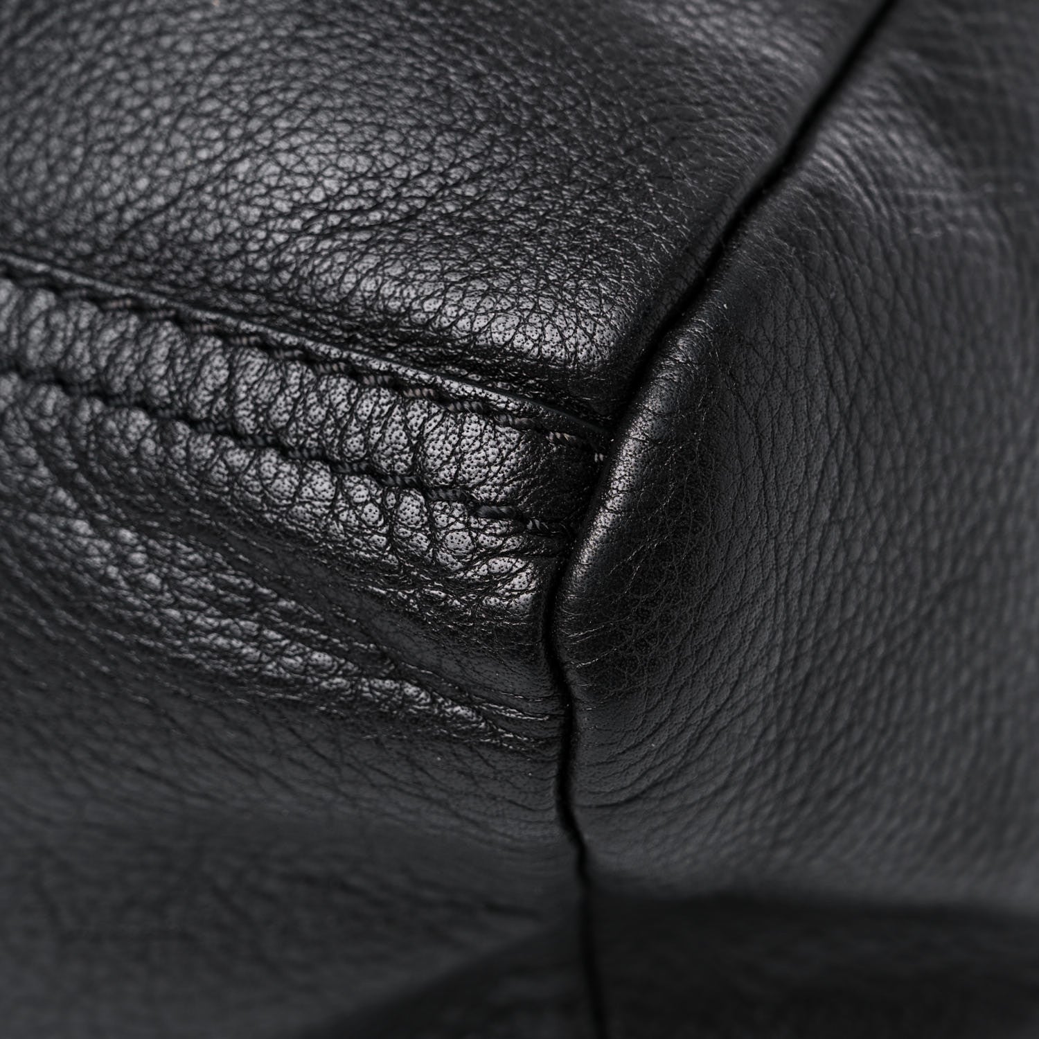 Givenchy Pebbled Calfskin Medium Pyramid Stud Pandora Dark Brown 9 of 15