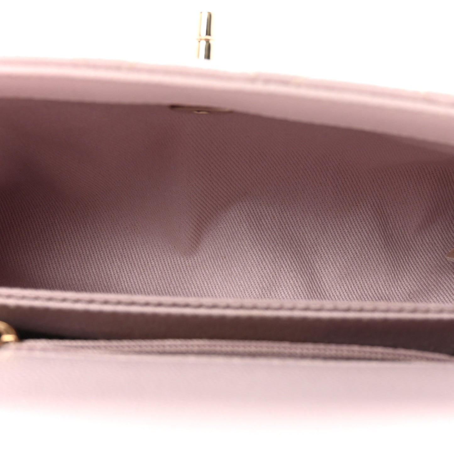 Caviar Quilted Mini Coco Handle Flap Lilas Lilac