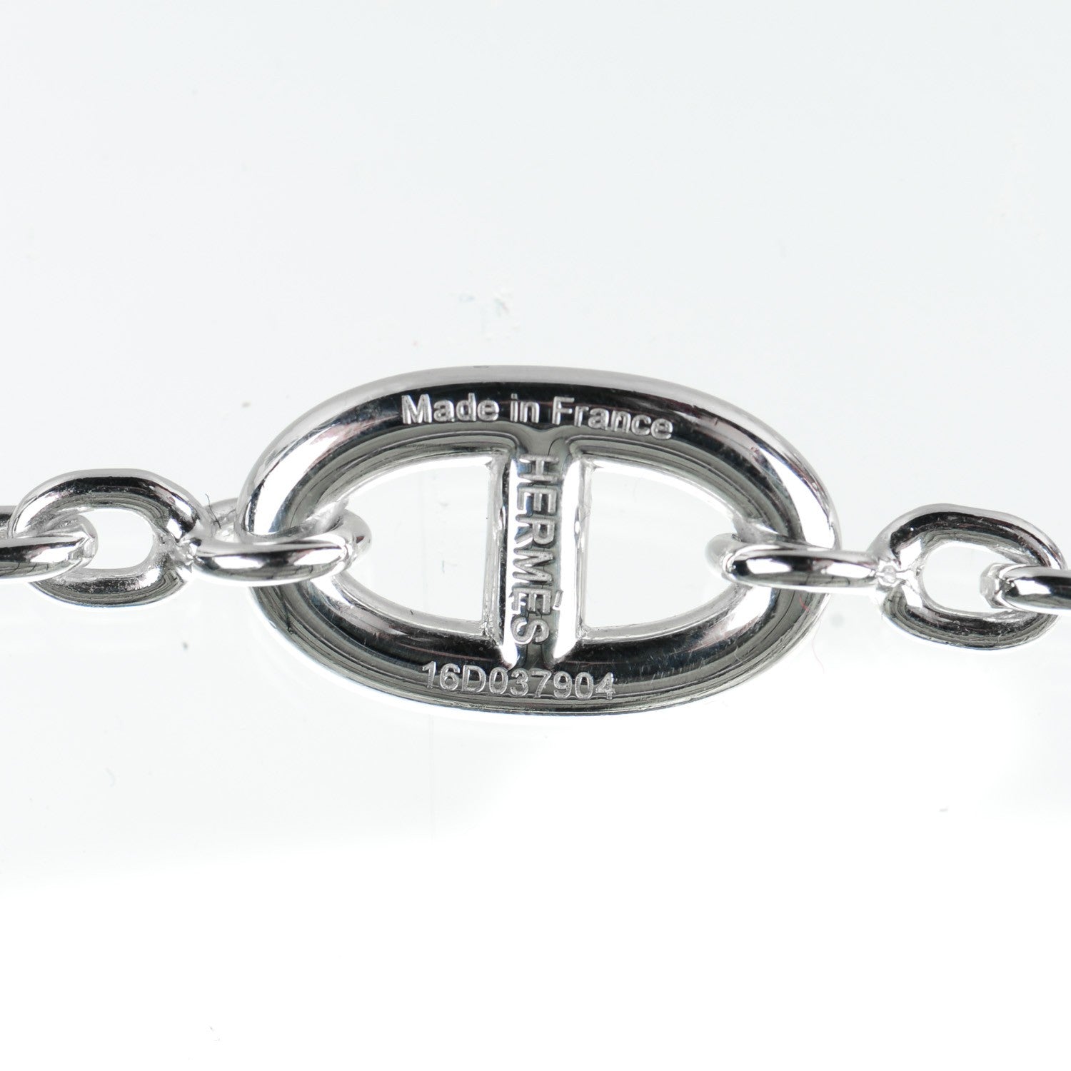 Hermes Sterling Silver Farandole Necklace 160 5 of 5