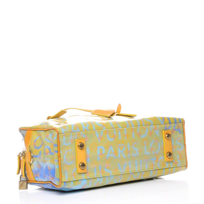 Louis Vuitton Monogram Pulp Defile Weekender PM Yellow 4 of 8