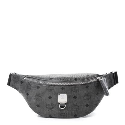 MCM Visetos Small Fursten Belt Bag Phantom Grey 1 of 11