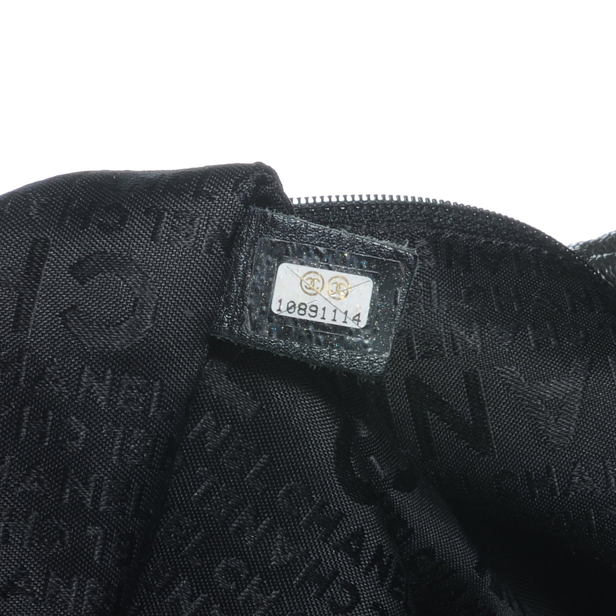 Chanel Distressed Caviar XL Coco Cabas Black 7 of 7
