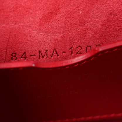 Christian Dior Box Calfskin East West Bobby Bag Flame Scarlett 7 of 10