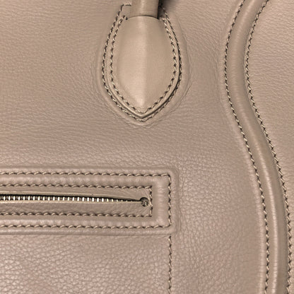 Celine Supple Calfskin Medium Phantom Luggage Beige 7 of 19