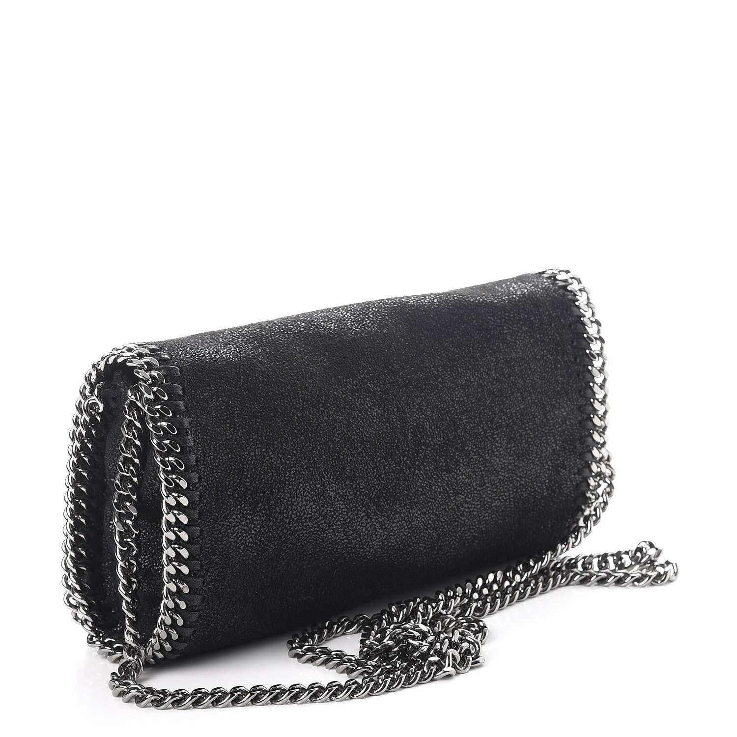 Stella McCartney Shaggy Deer Falabella Crossbody Bag Black 4 of 8