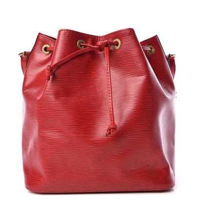 Louis Vuitton Epi Petit Noe Castillan Red 1 of 16