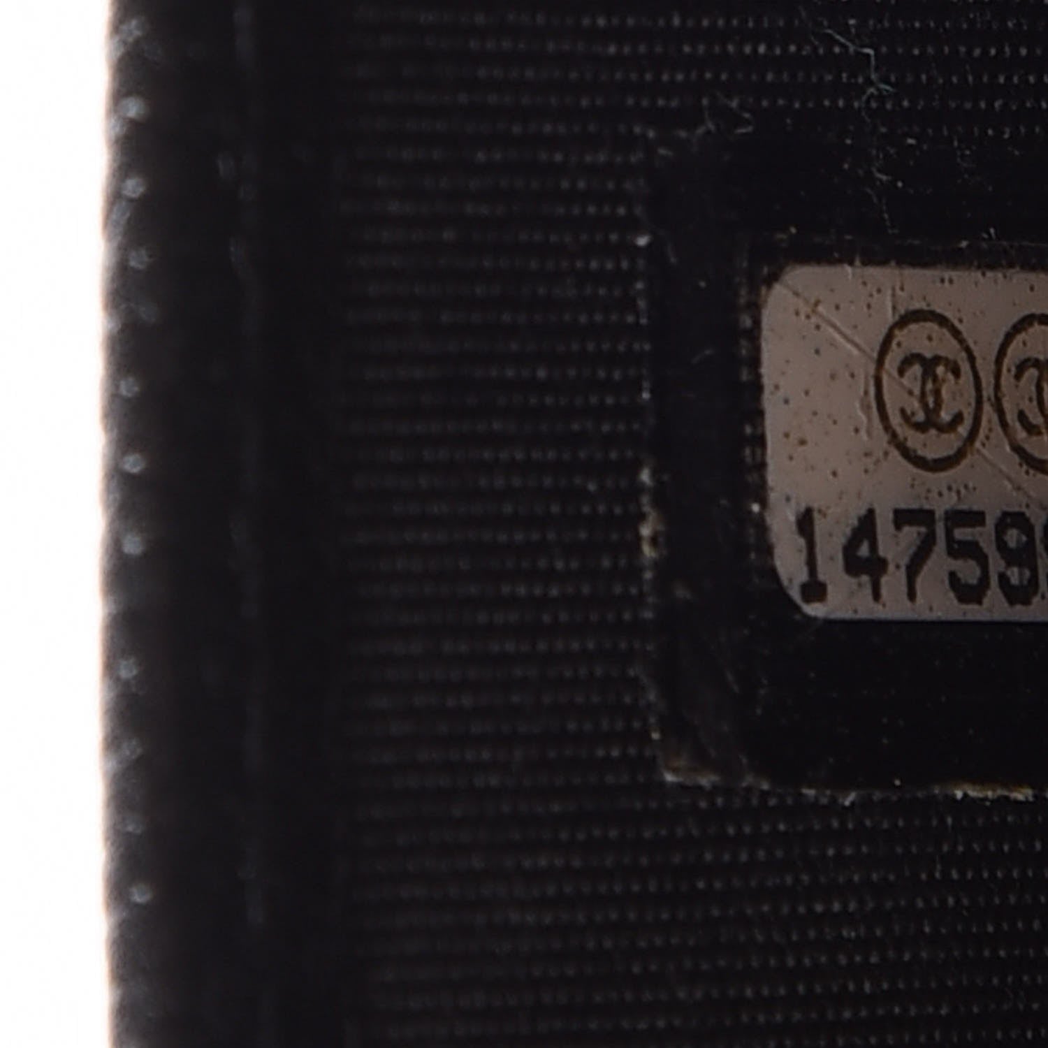 Chanel Caviar Sevruga Wallet On Chain WOC Black 8 of 9