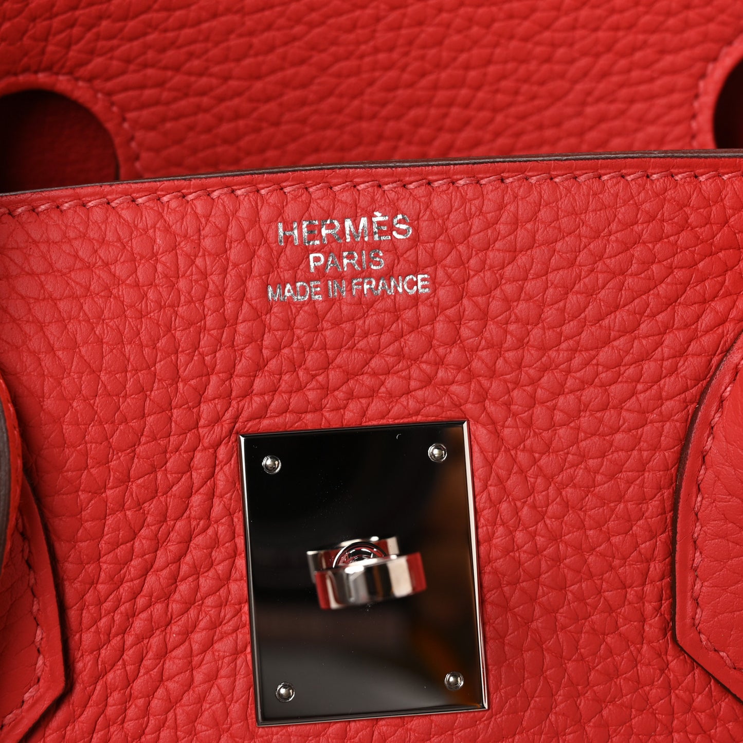 Togo BIRKIN 35 Rouge Pivoine