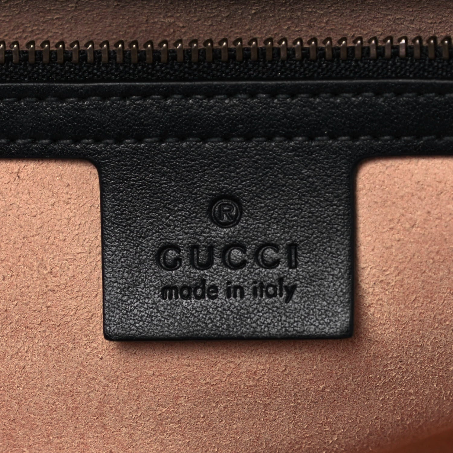 Gucci Calfskin Matelasse Sylvie Web Small GG Marmont Top Handle Shoulder Bag Black 6 of 24