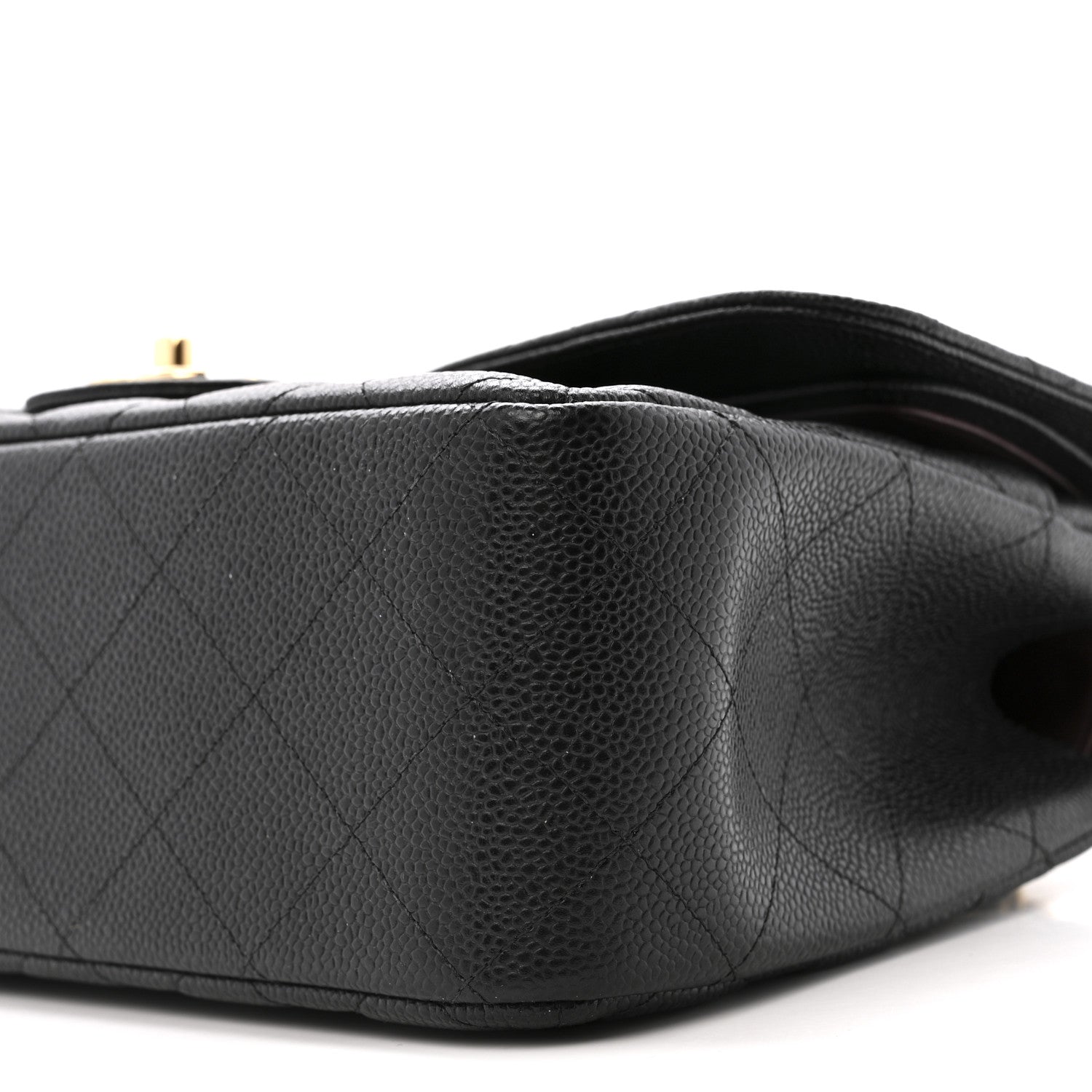 Chanel Caviar Quilted Jumbo Double Flap Black 10 of 11