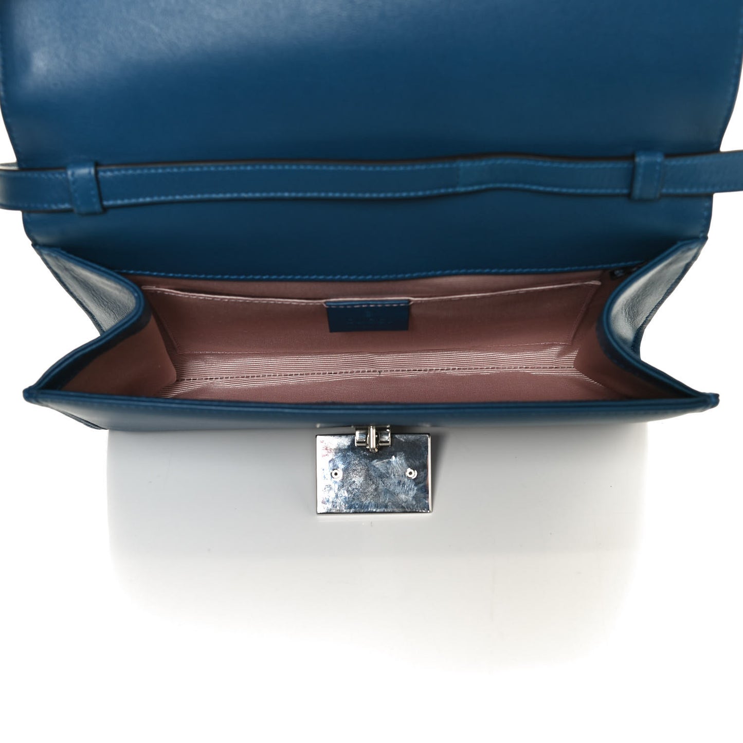 Lambskin Linea Matisse Shoulder Bag Blue