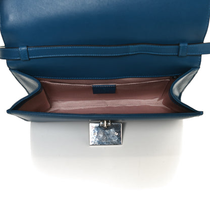 Gucci Lambskin Linea Matisse Shoulder Bag Blue 5 of 10