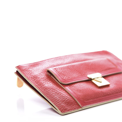 Louis Vuitton Suhali Pochette Red 6 of 8