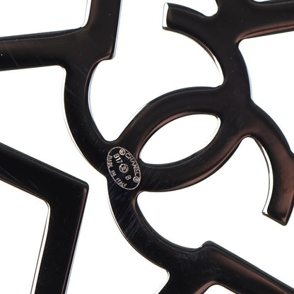 Chanel Ruthenium Crystal Star CC Brooch Blue 4 of 5