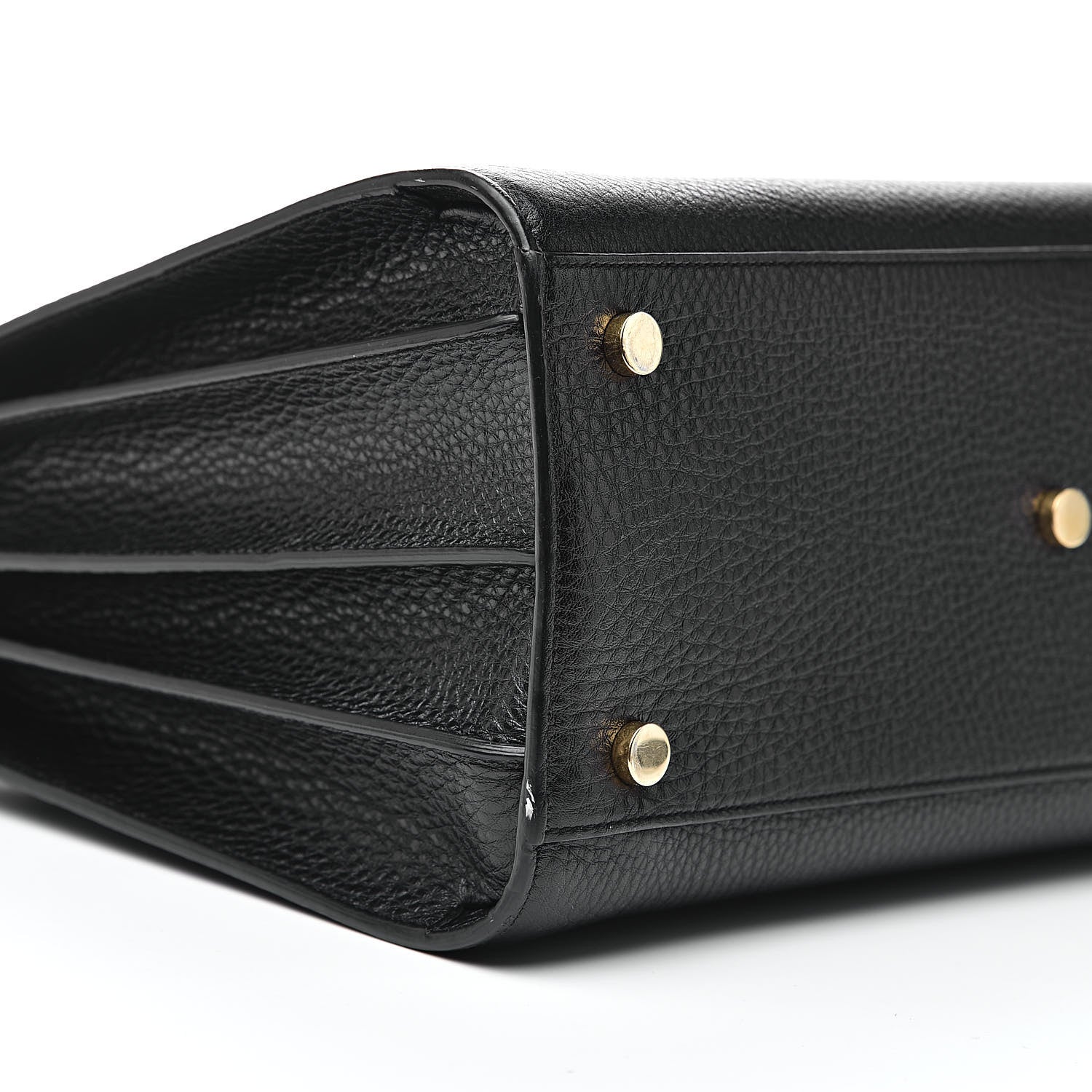 Saint Laurent Grained Calfskin Small Sac De Jour Black 7 of 9