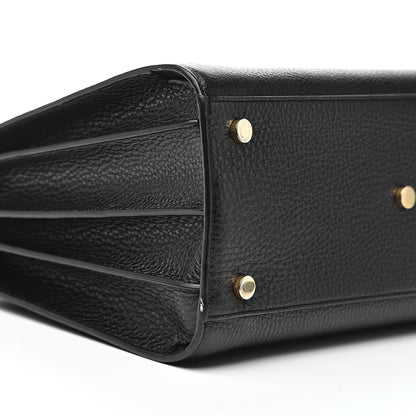 Saint Laurent Grained Calfskin Small Sac De Jour Black 7 of 9