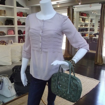 Balenciaga Leather Mini Matelasse Bag Origan 2 of 9