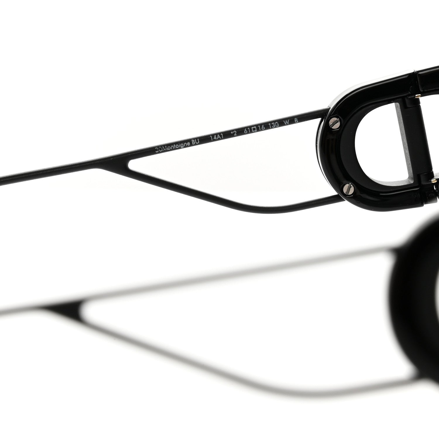 Christian Dior Rectangular 30 Montaigne 1 Sunglasses Black 7 of 8