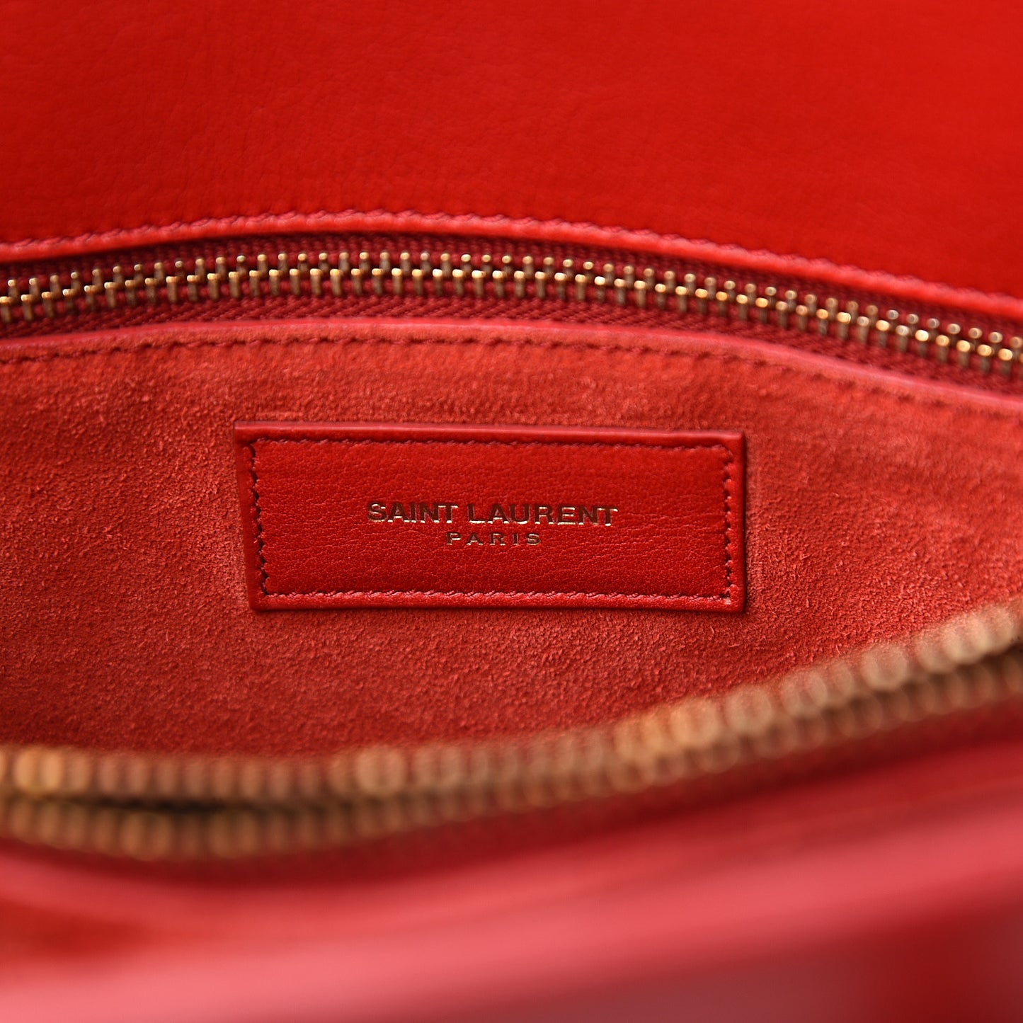 Calfskin Small Sac De Jour Lipstick Red