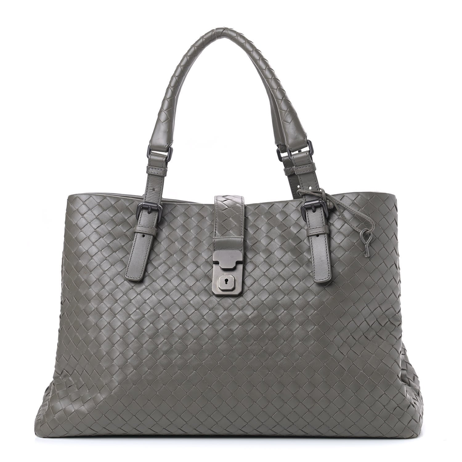 Bottega Veneta Nappa Intrecciato Medium Roma Tote Shadow 1 of 9