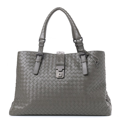 Bottega Veneta Nappa Intrecciato Medium Roma Tote Shadow 1 of 9