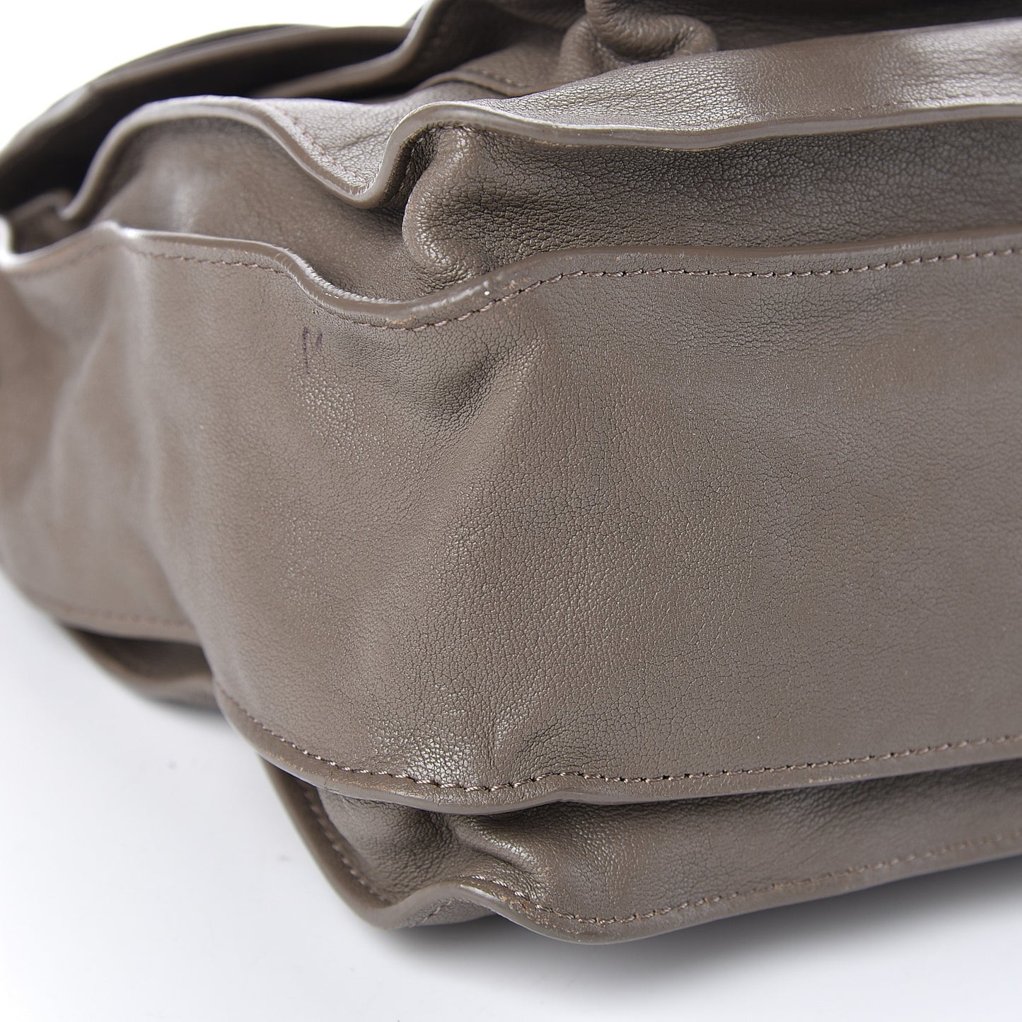 Lambskin Medium PS1 Satchel Smoke