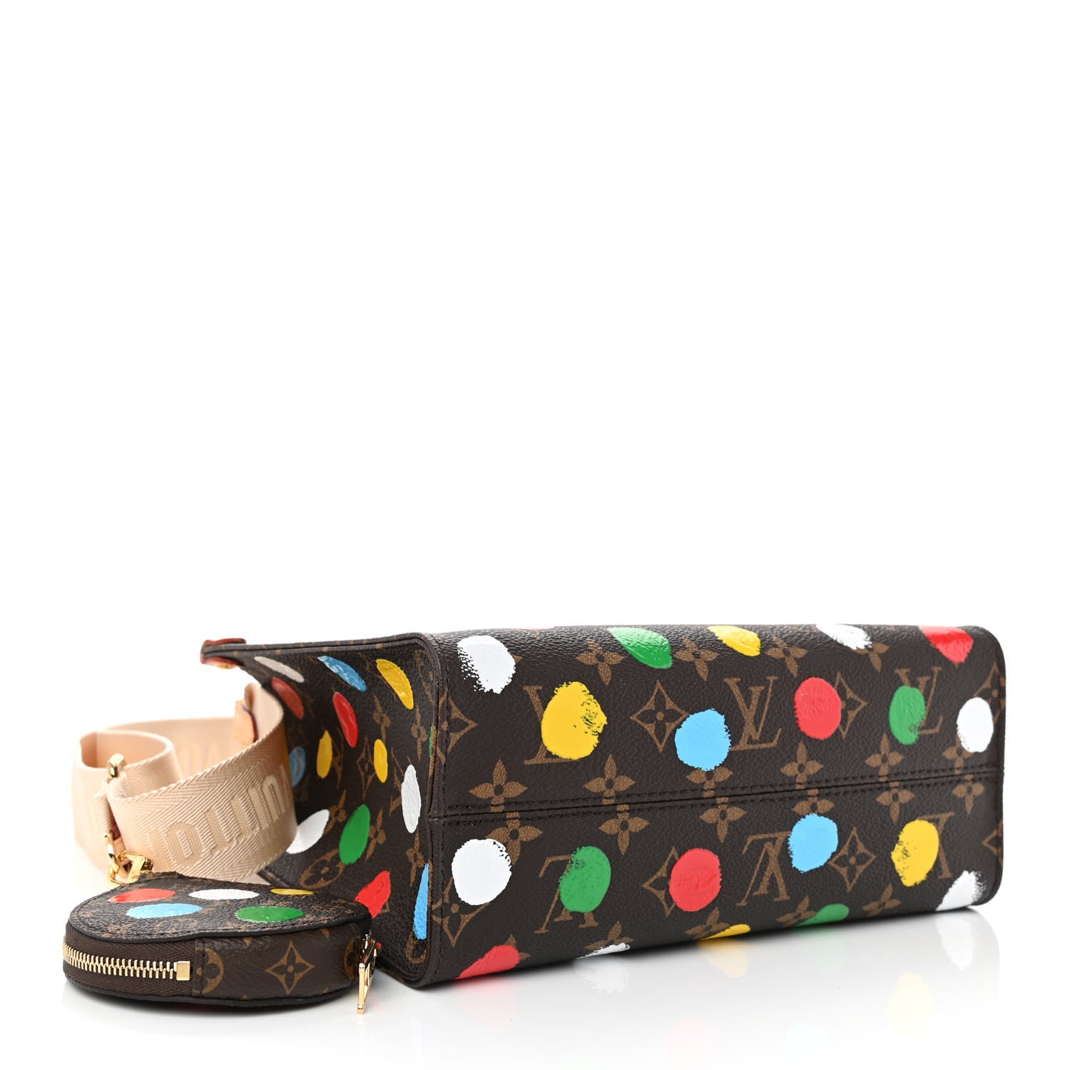 Louis Vuitton LV X YK Monogram Dots Onthego PM Multicolor 4 of 8