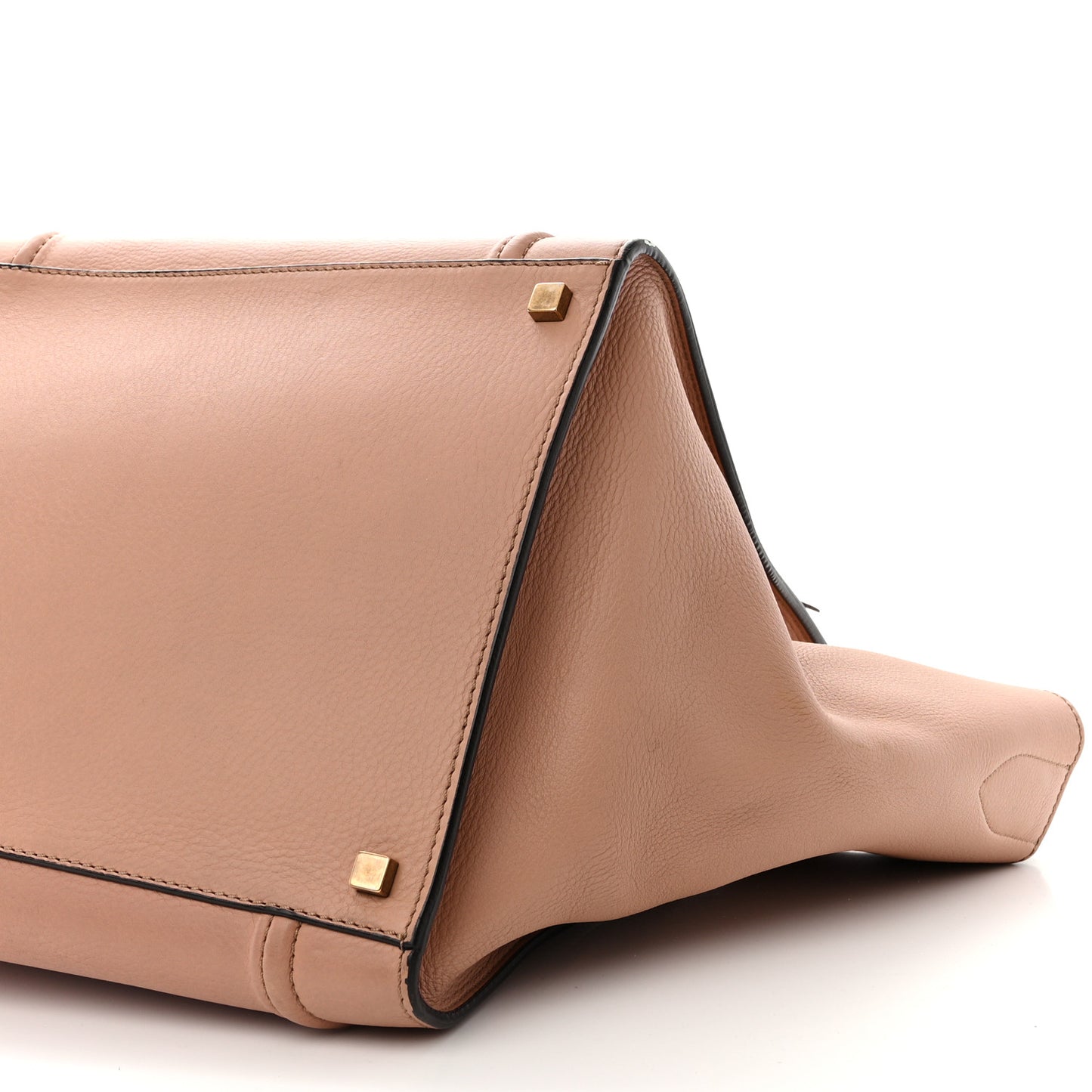 Supple Calfskin Medium Phantom Luggage Flesh