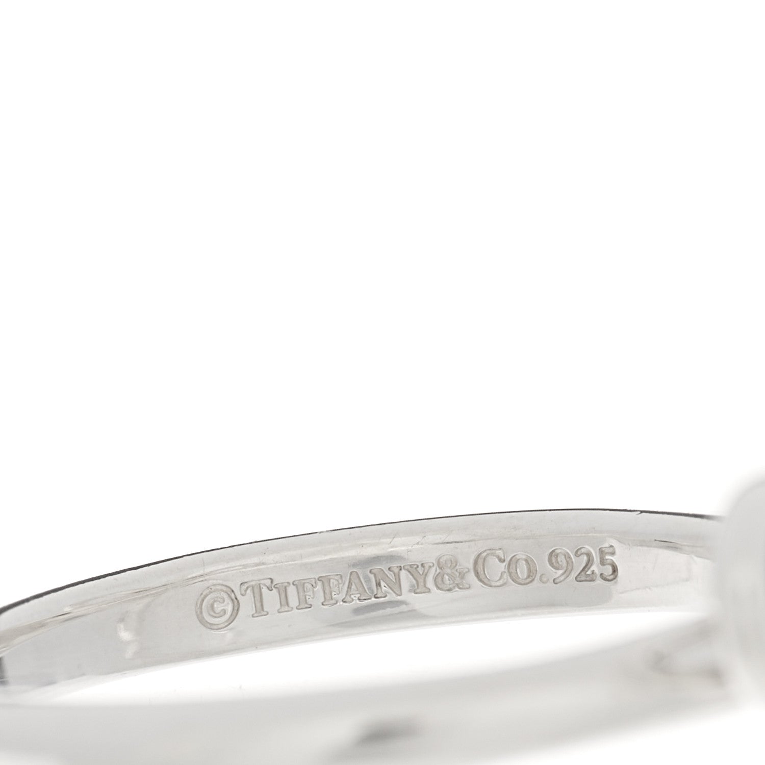Tiffany Sterling Silver Bow Ring 49 5 4 of 5