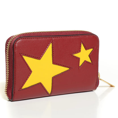 Stella McCartney Eco Alter Nappa Cavendish Stars Wallet Ruby 3 of 9