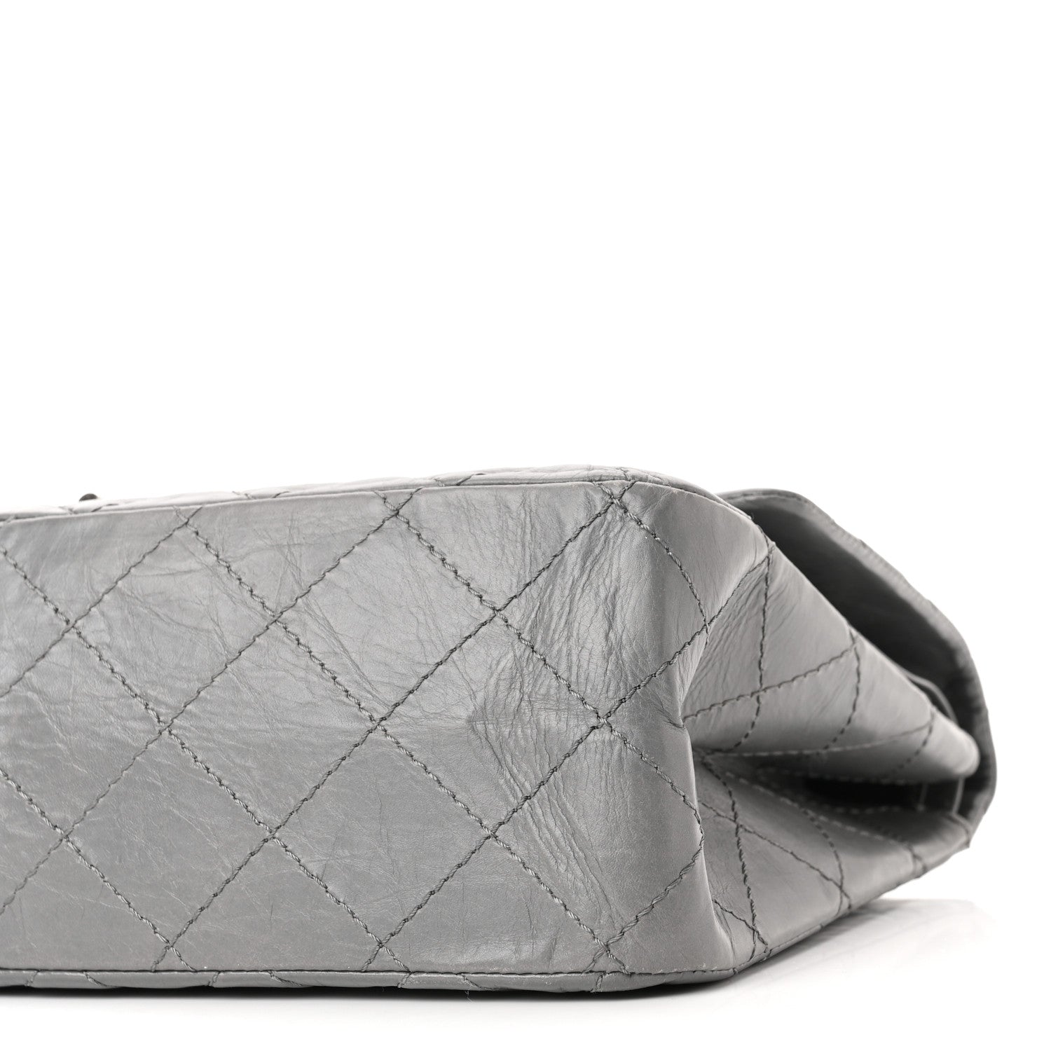 Chanel Aged Calfskin Quilted 2.55 Reissue 227 Flap Grey 9 of 9