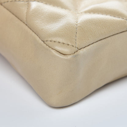 Chanel Lambskin Quilted Flap Waist Belt Bag Beige 11 of 15