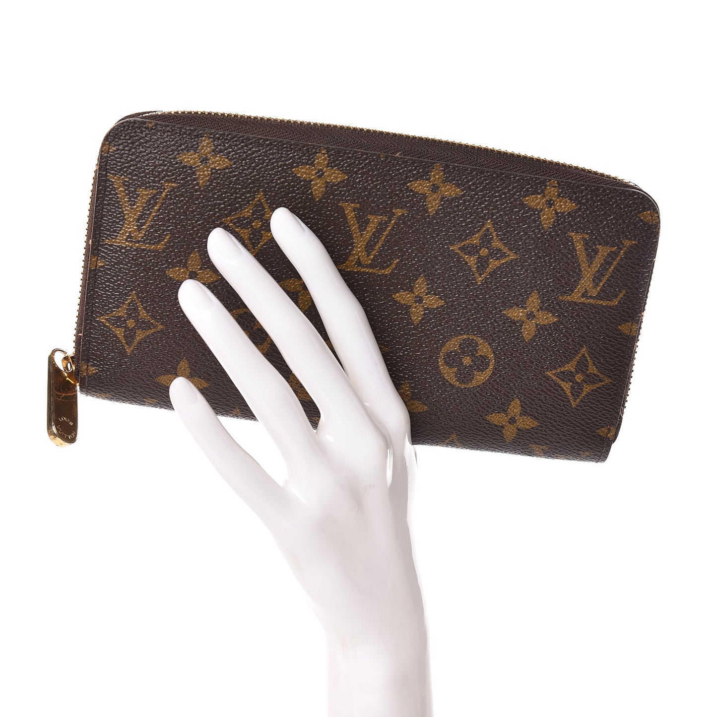 Monogram Zippy Wallet Coquelicot