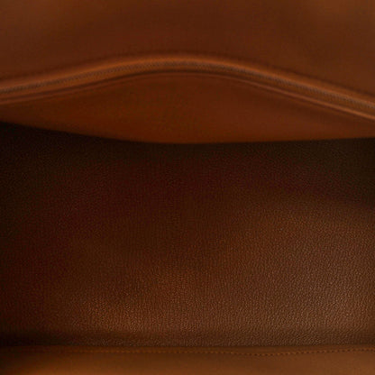Hermes Taurillon Clemence Birkin 35 Biscuit 5 of 10