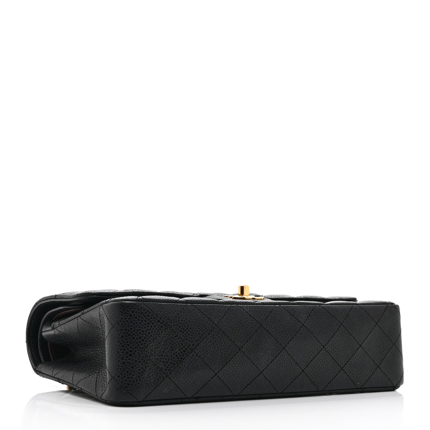 Chanel Caviar Quilted Medium Double Flap Black 4 of 10