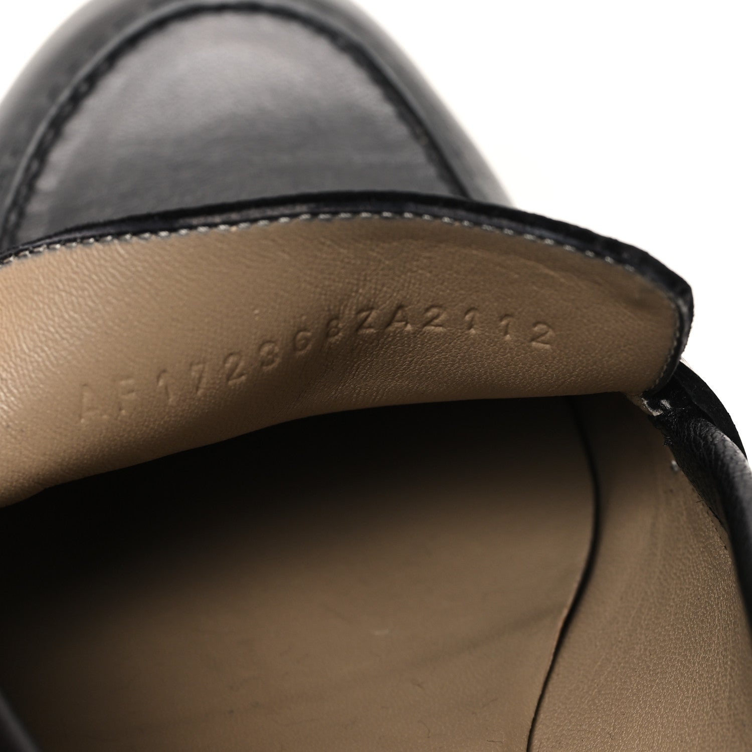 Hermes Goatskin Mens Paris Loafers 41.5 Black 9 of 10