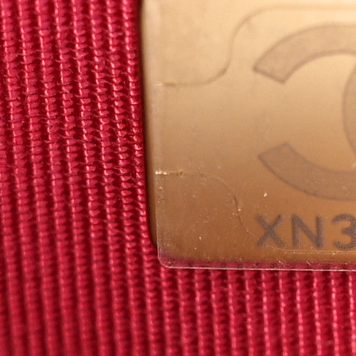 Chanel Caviar Quilted Wallet on Chain WOC Dark Pink 7 of 11