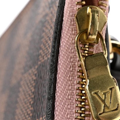 Louis Vuitton Damier Ebene Neverfull MM GM Pochette Rose Ballerine 10 of 11