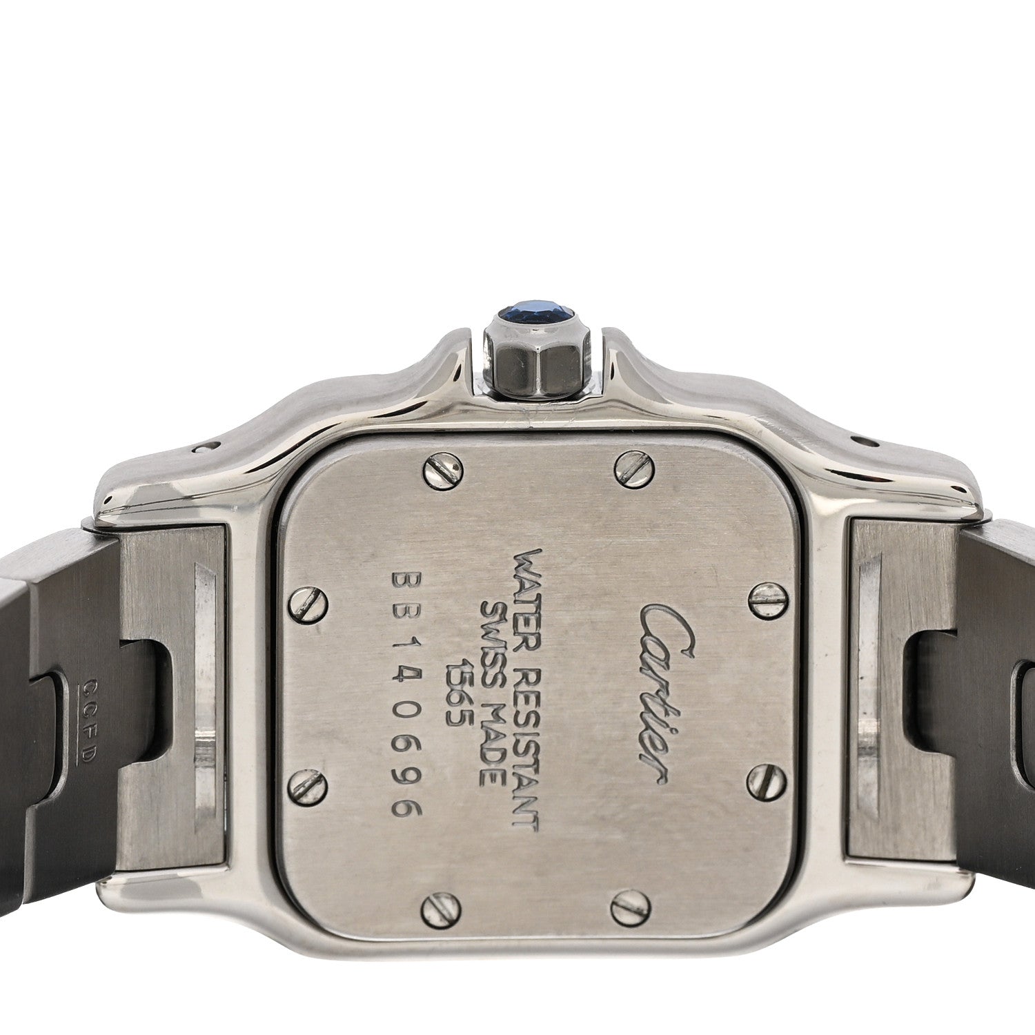 Cartier Stainless Steel 24mm Santos de Cartier Galbee Quartz Watch 4 of 4