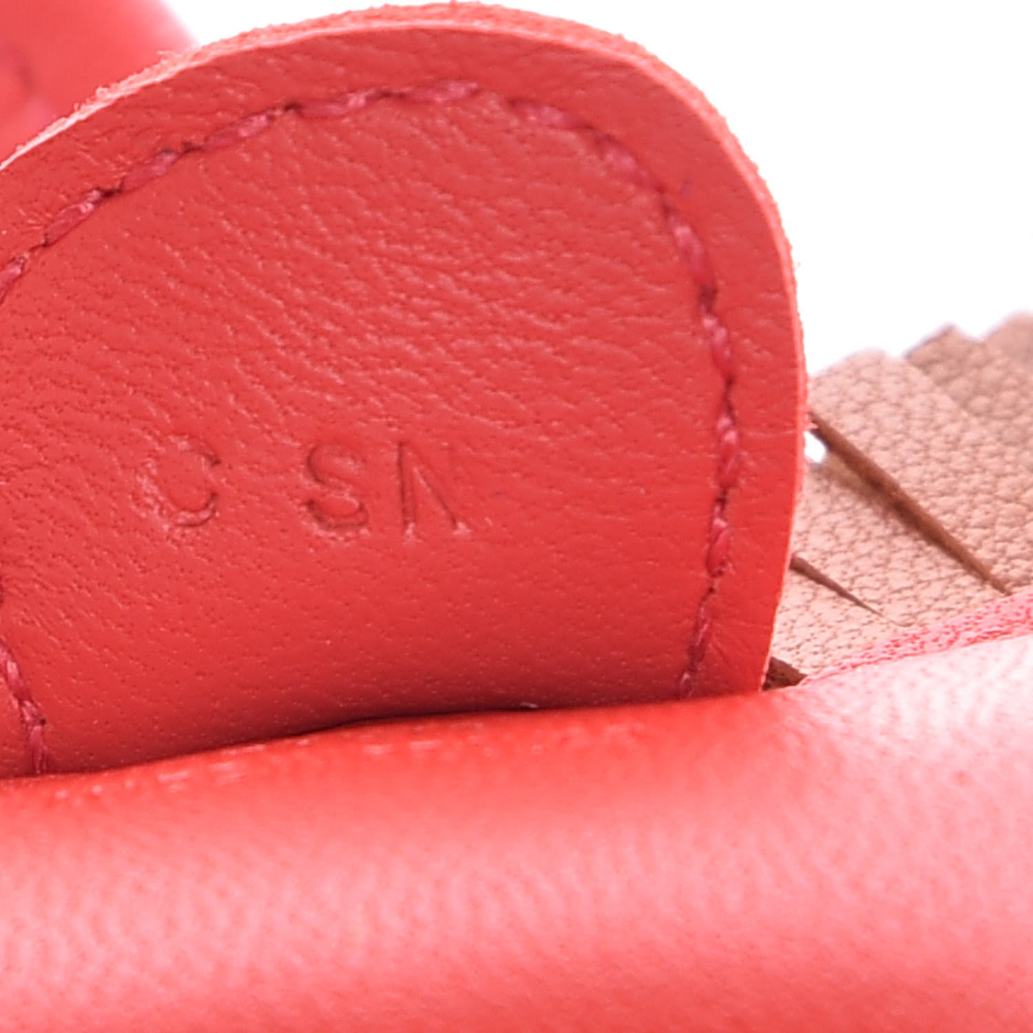 Hermes Milo Lambskin Grigri Rodeo Horse Bag Charm PM Rouge Indien Gold Bougainvillea 3 of 5