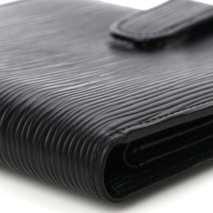Louis Vuitton Epi Porte-Billets Compact Wallet Black 8 of 11